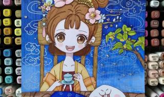 关于中秋节的画画作品