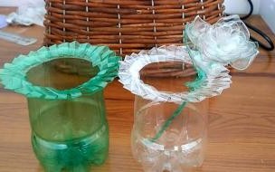 一年级用矿泉水瓶做手工 矿泉水瓶50种手工制作图片